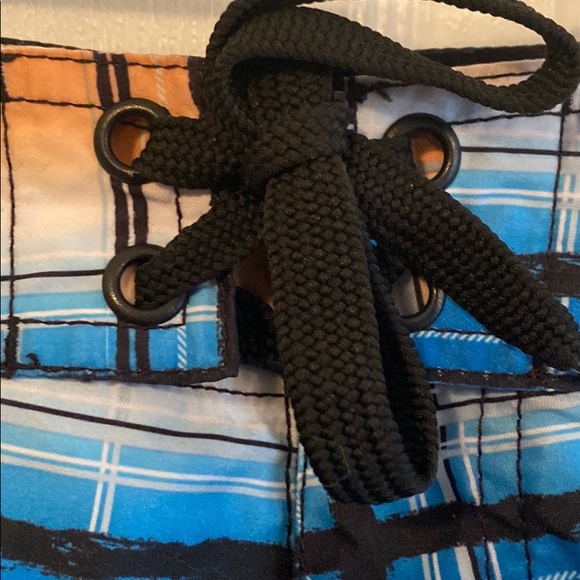 Kavu Surf multi color stripe swim trunks shorts - Picture 4 of 5